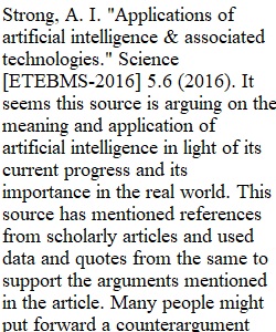 3-4 Assignment: Annotating Your Sources